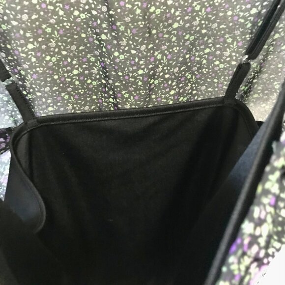 Confess Liberty Floral Cottage Farmhouse Babydoll Sheer 90's Mini Dress. Size‎ S - Picture 7 of 10